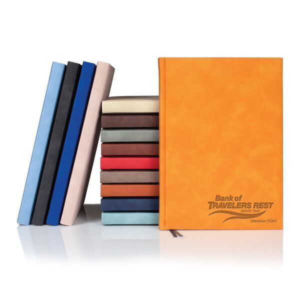 Chia Slim Grande White Pg Lined Journal