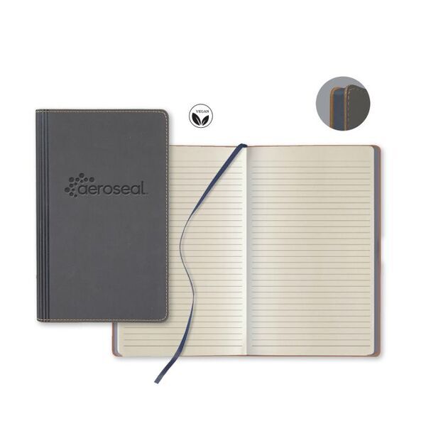 Vegan ECO Medio Ivory Pg Lined Journal