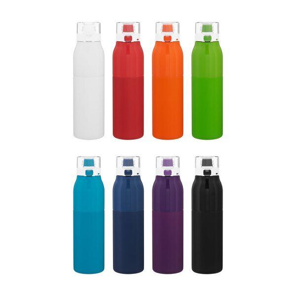 h2g0 Vigor Single Wall Stainless Bottle, 25oz.