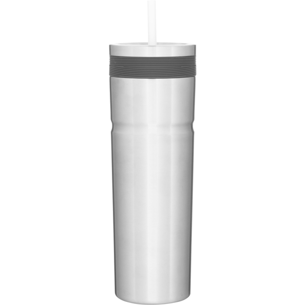 Veil Double Wall Stainless Tumbler w/ Straw, 20oz.
