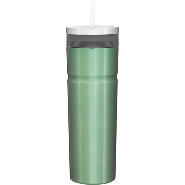 Veil Double Wall Stainless Tumbler w/ Straw, 20oz.