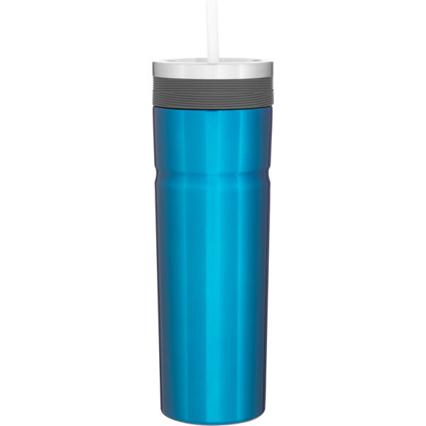 Veil Double Wall Stainless Tumbler w/ Straw, 20oz.