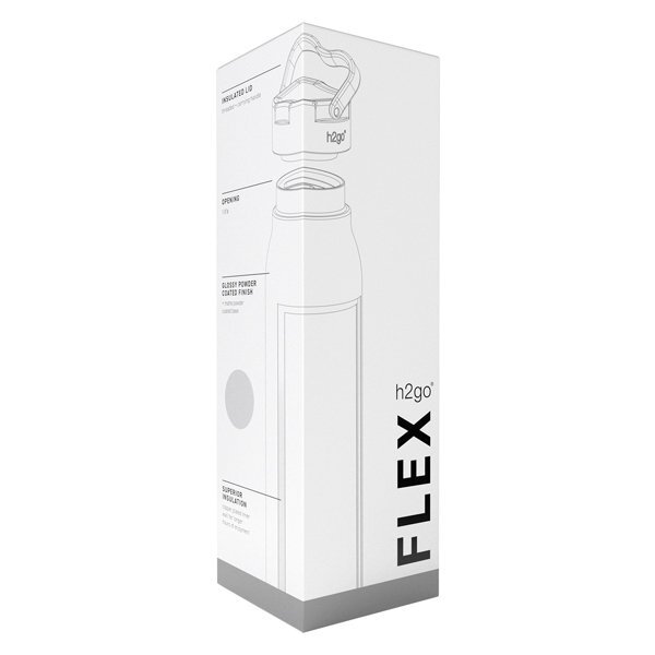 h2go Flex Double Wall Stainless Bottle, 32oz.