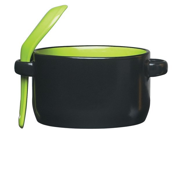 Cosmic Ceramic Soup Mug - Black, 12oz.