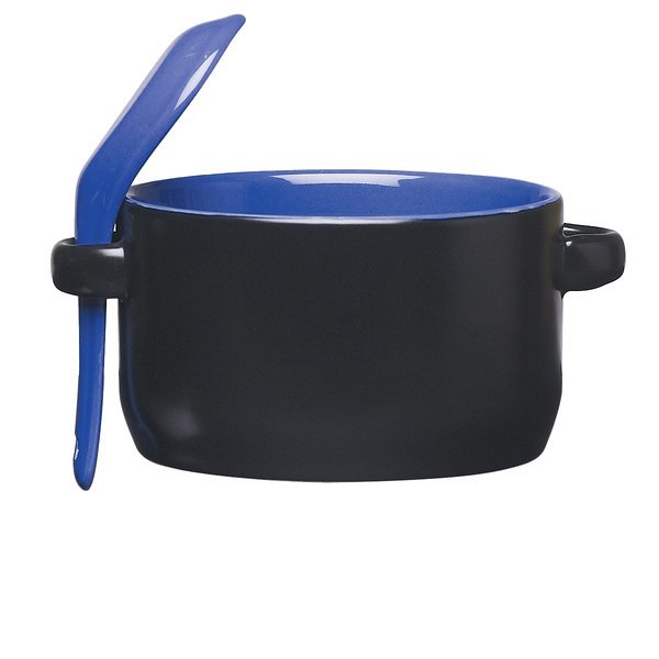 Cosmic Ceramic Soup Mug - Black, 12oz.