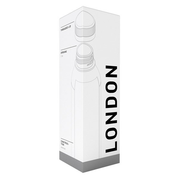 London Single Wall Aluminum Bottle, 20.9oz.