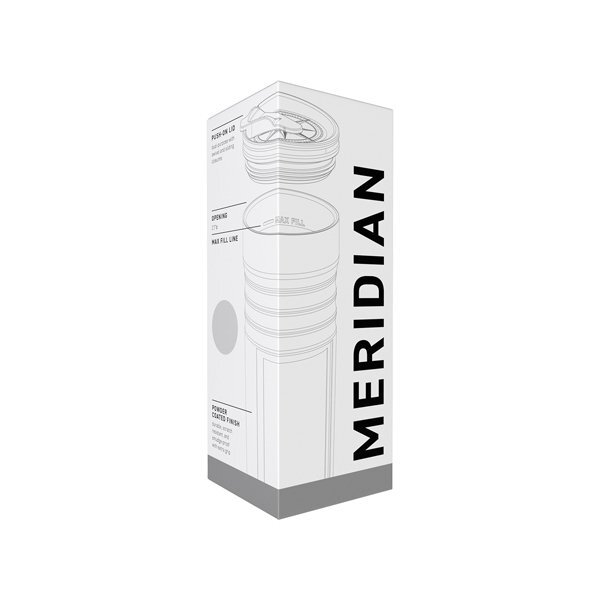 Meridian Double Wall Stainless Steel Tumbler, 16.9oz.
