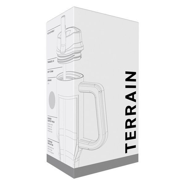 Terrain Double Wall Stainless Vacuum Insulated Mug, 32oz.