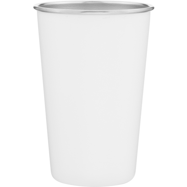 Stainless Steel Pint Tumbler, 16oz.