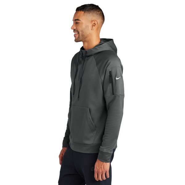Nike® Therma-FIT Pocket 1/4-Zip Fleece Unisex Hoodie