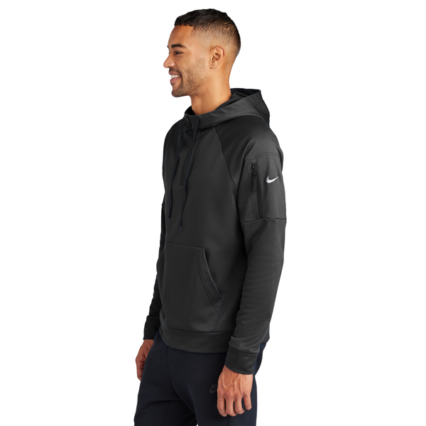 Nike® Therma-FIT Pocket 1/4-Zip Fleece Unisex Hoodie