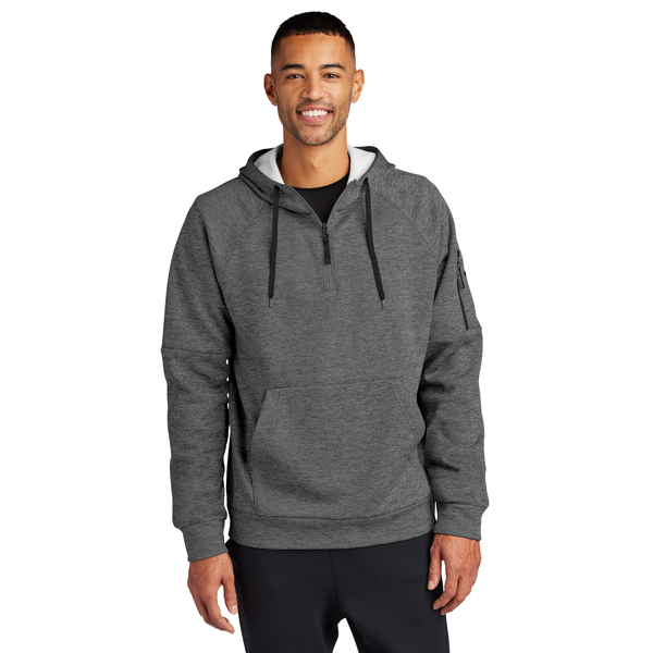 Nike® Therma-FIT Pocket 1/4-Zip Fleece Unisex Hoodie