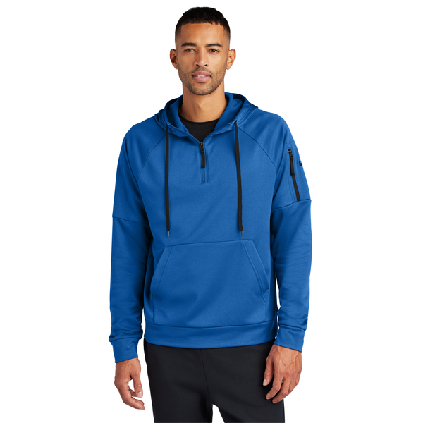 Nike® Therma-FIT Pocket 1/4-Zip Fleece Unisex Hoodie