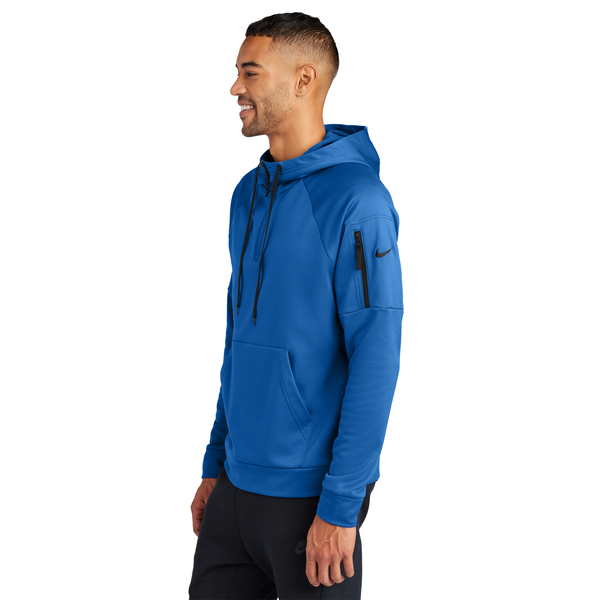 Nike® Therma-FIT Pocket 1/4-Zip Fleece Unisex Hoodie