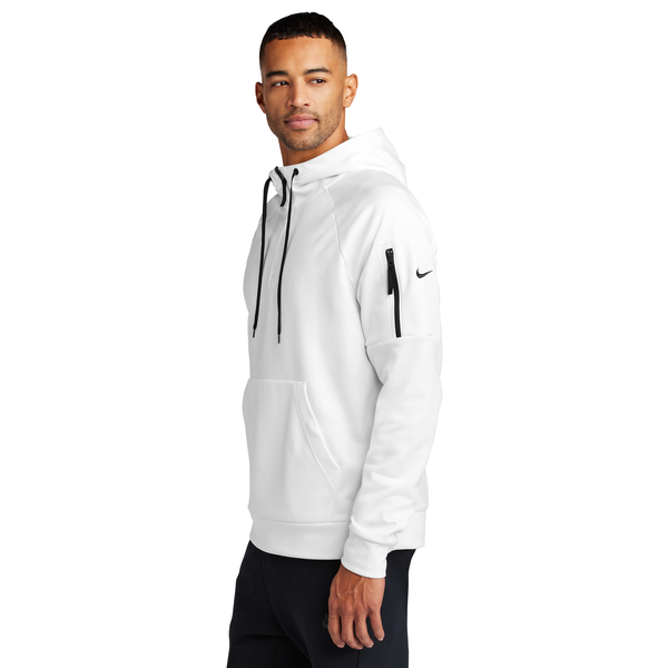 Nike® Therma-FIT Pocket 1/4-Zip Fleece Unisex Hoodie