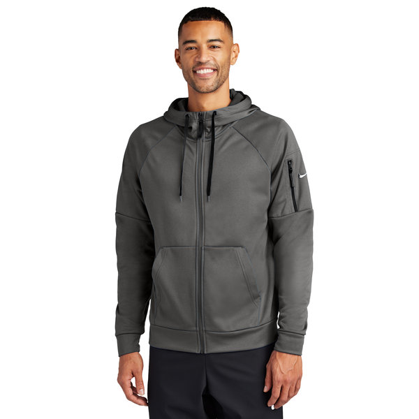 Nike® Therma-FIT Pocket Full-Zip Fleece Unisex Hoodie
