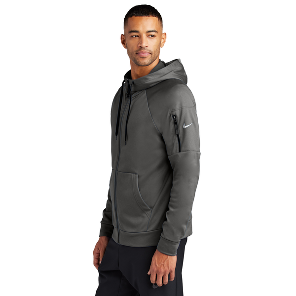 Nike® Therma-FIT Pocket Full-Zip Fleece Unisex Hoodie
