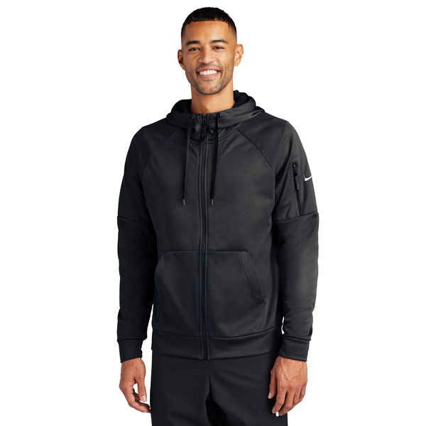 Nike® Therma-FIT Pocket Full-Zip Fleece Unisex Hoodie