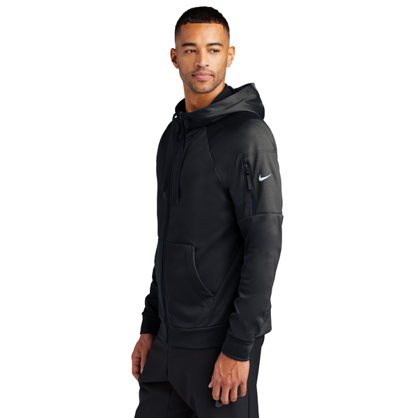 Nike® Therma-FIT Pocket Full-Zip Fleece Unisex Hoodie