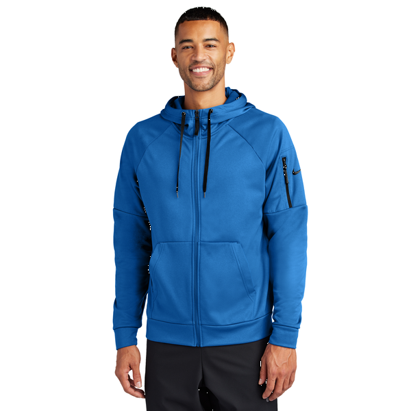 Nike® Therma-FIT Pocket Full-Zip Fleece Unisex Hoodie