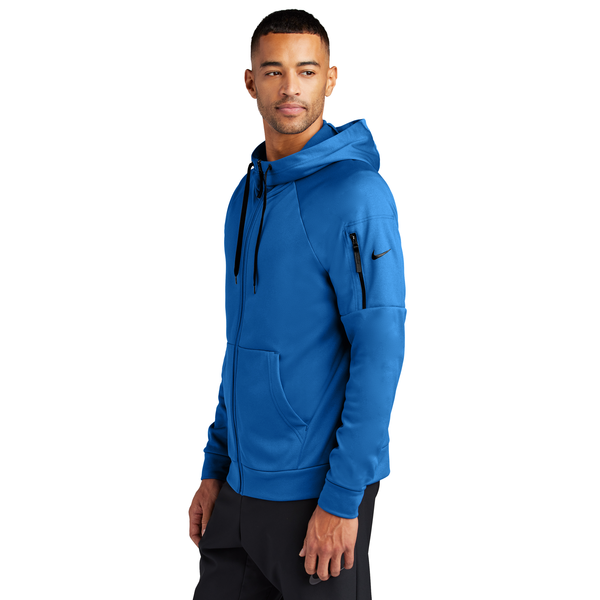 Nike® Therma-FIT Pocket Full-Zip Fleece Unisex Hoodie