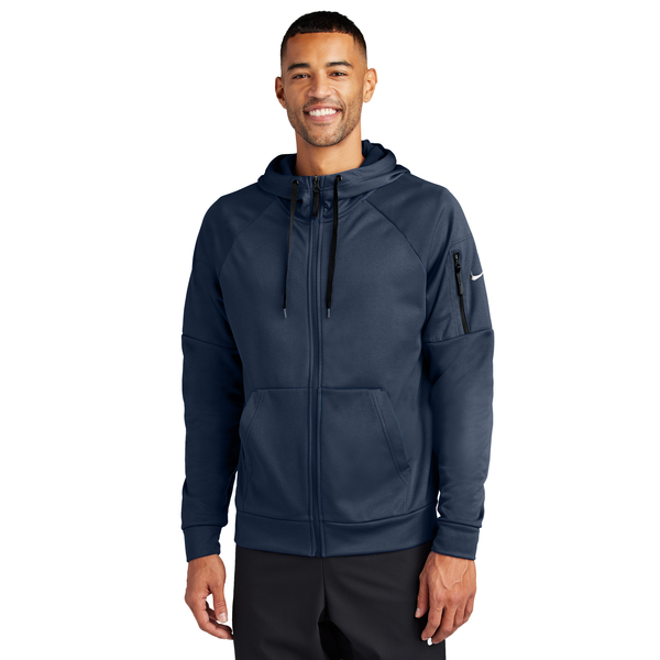 Nike® Therma-FIT Pocket Full-Zip Fleece Unisex Hoodie