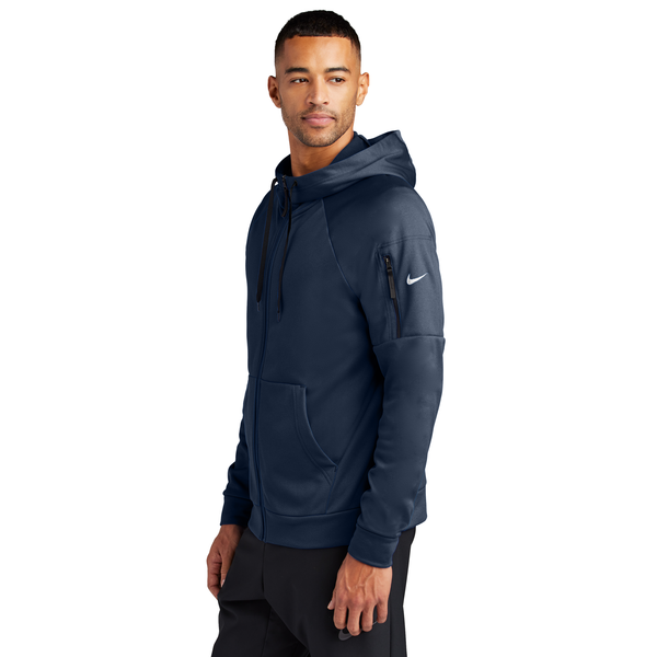 Nike® Therma-FIT Pocket Full-Zip Fleece Unisex Hoodie