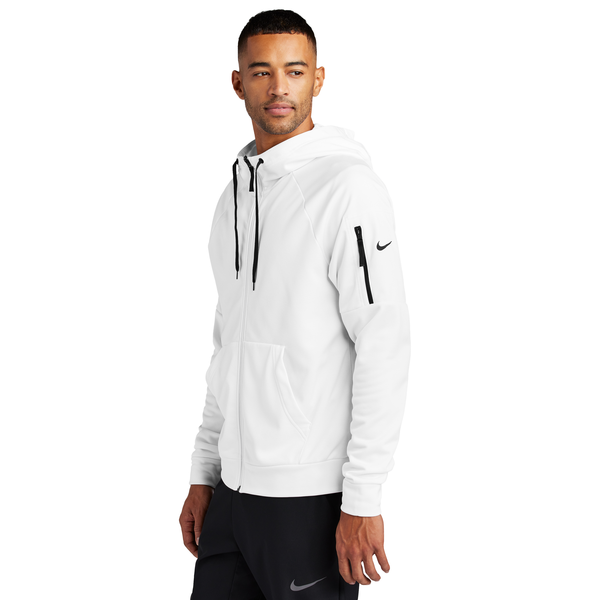 Nike® Therma-FIT Pocket Full-Zip Fleece Unisex Hoodie