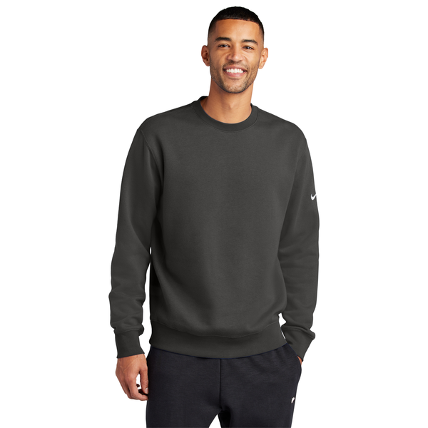Nike® Club Fleece Sleeve Swoosh Unisex Crew