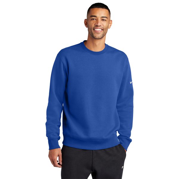 Nike® Club Fleece Sleeve Swoosh Unisex Crew