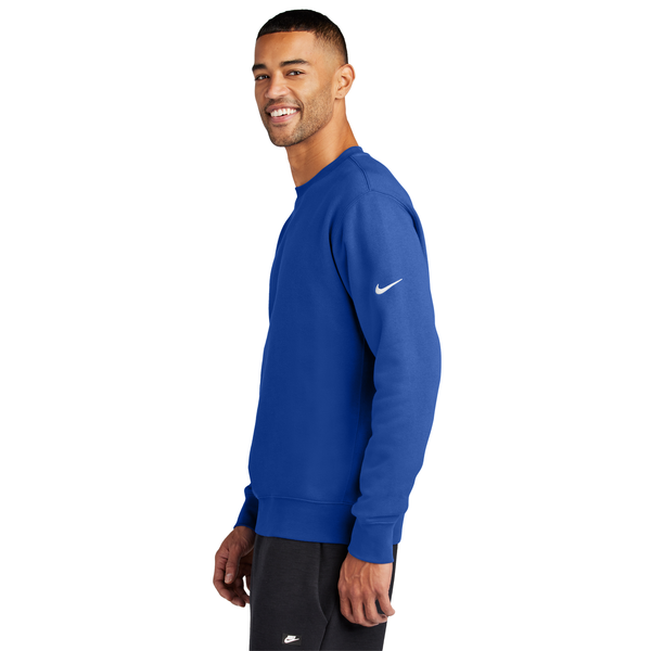 Nike® Club Fleece Sleeve Swoosh Unisex Crew
