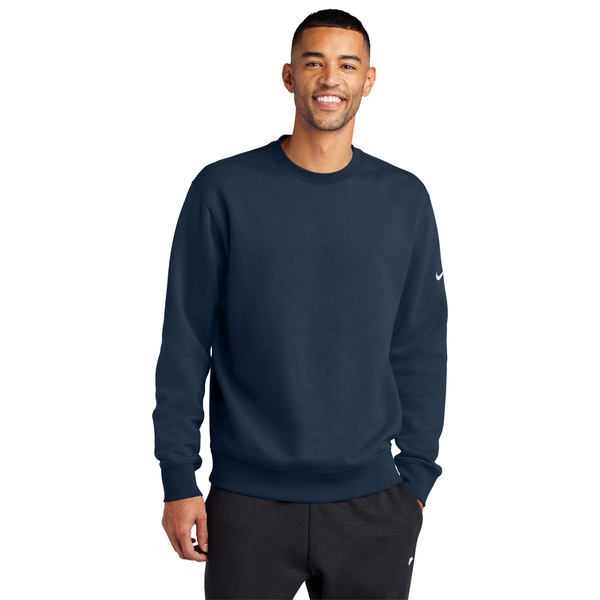 Nike® Club Fleece Sleeve Swoosh Unisex Crew