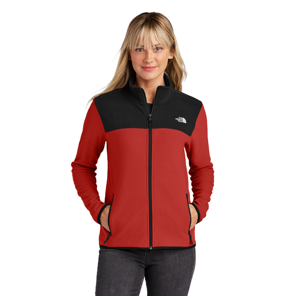 The North Face® Glacier Recycled Polyester Full-Zip Fleece Ladies' Jacket