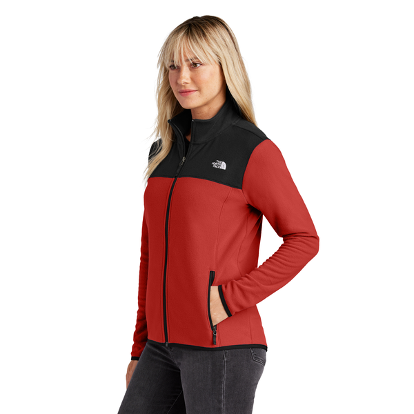 The North Face® Glacier Recycled Polyester Full-Zip Fleece Ladies' Jacket
