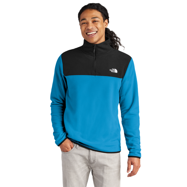 The North Face® Glacier Recycled Polyester 1/4-Zip Men's Fleece