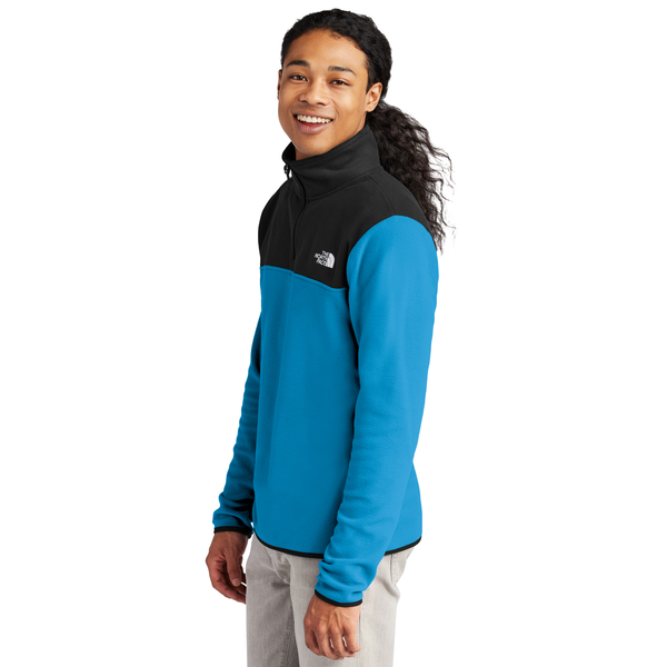 The North Face® Glacier Recycled Polyester 1/4-Zip Men's Fleece