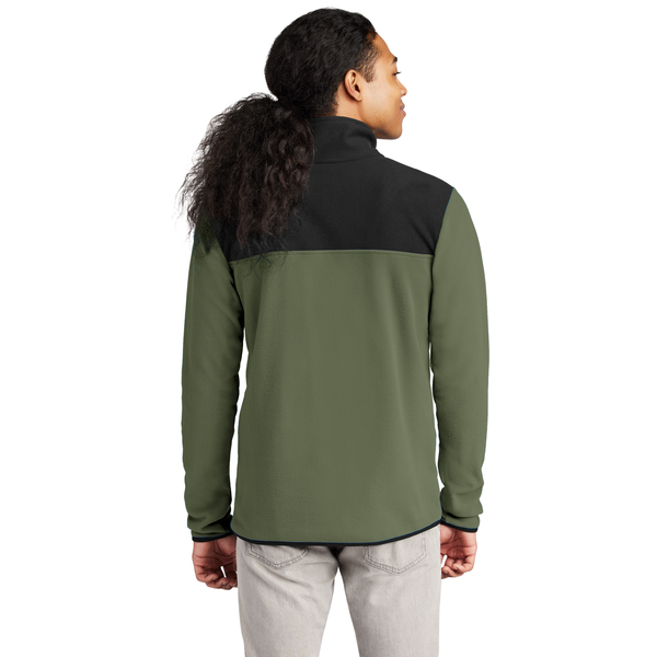 The North Face® Glacier Recycled Polyester 1/4-Zip Men's Fleece