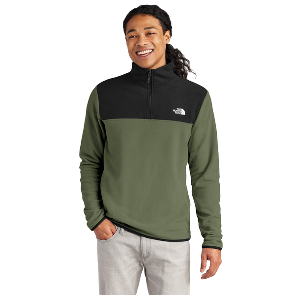 The North Face® Glacier Recycled Polyester 1/4-Zip Men's Fleece