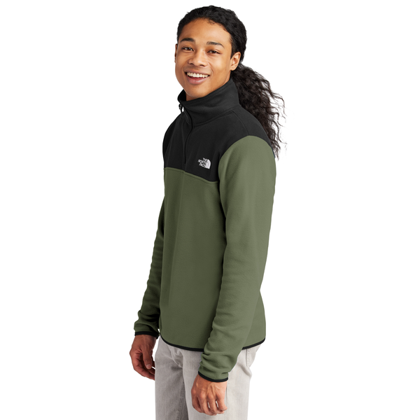 The North Face® Glacier Recycled Polyester 1/4-Zip Men's Fleece