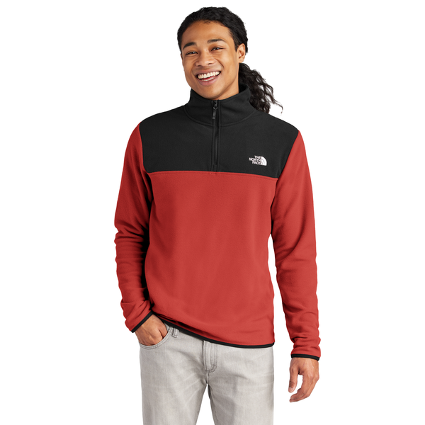 The North Face® Glacier Recycled Polyester 1/4-Zip Men's Fleece
