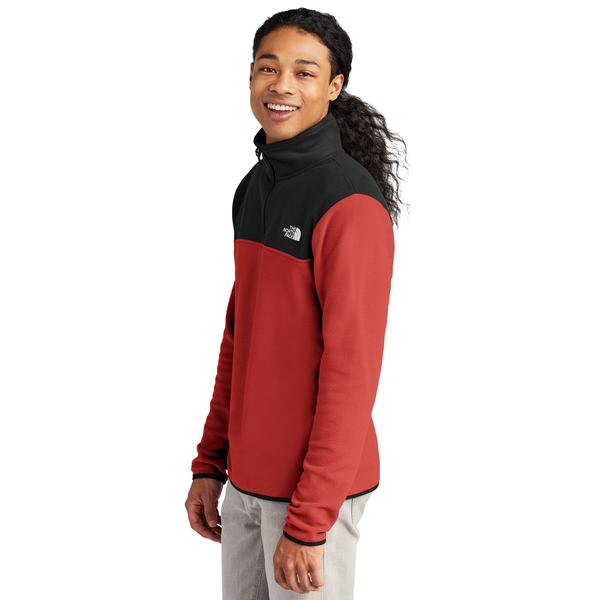 The North Face® Glacier Recycled Polyester 1/4-Zip Men's Fleece