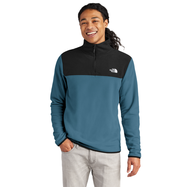 The North Face® Glacier Recycled Polyester 1/4-Zip Men's Fleece