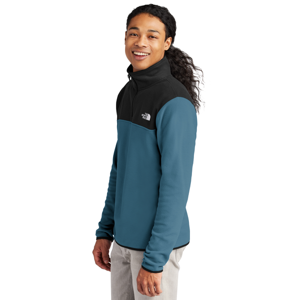 The North Face® Glacier Recycled Polyester 1/4-Zip Men's Fleece