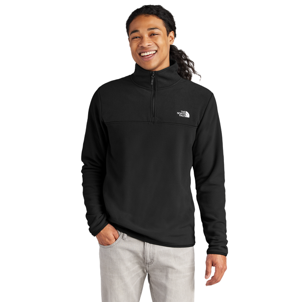 The North Face® Glacier Recycled Polyester 1/4-Zip Men's Fleece