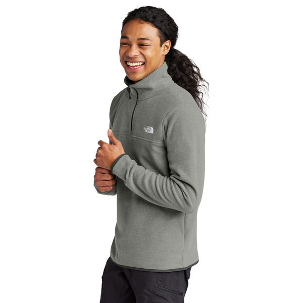 The North Face® Glacier Recycled Polyester 1/4-Zip Men's Fleece