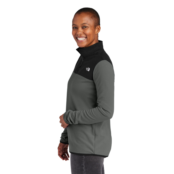 The North Face® Glacier Recycled Polyester 1/4-Zip Ladies' Fleece