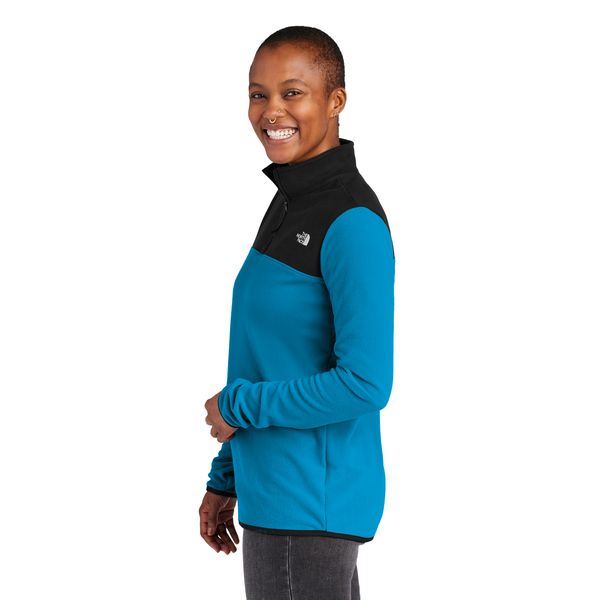 The North Face® Glacier Recycled Polyester 1/4-Zip Ladies' Fleece