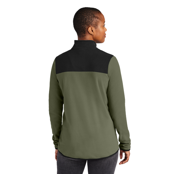 The North Face® Glacier Recycled Polyester 1/4-Zip Ladies' Fleece