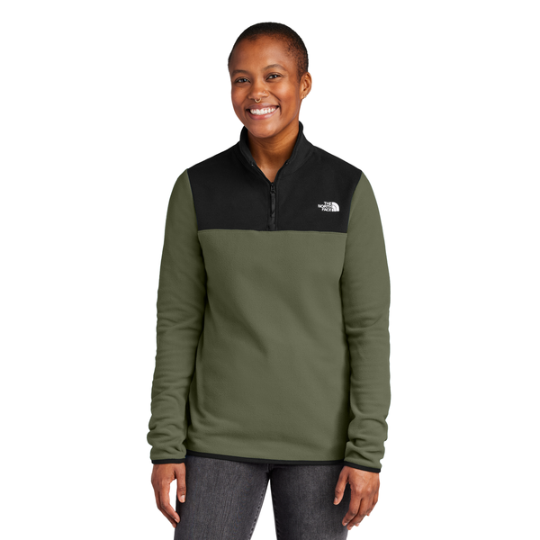 The North Face® Glacier Recycled Polyester 1/4-Zip Ladies' Fleece