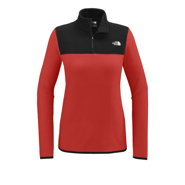 The North Face® Glacier Recycled Polyester 1/4-Zip Ladies' Fleece